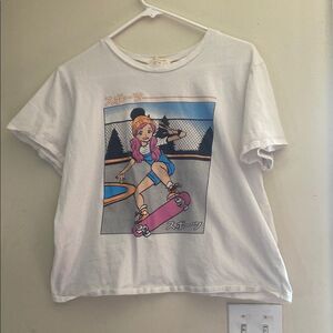 Graphic Kids T-Shirt - White